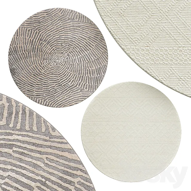 Circle rugs | No. 154 3D Model