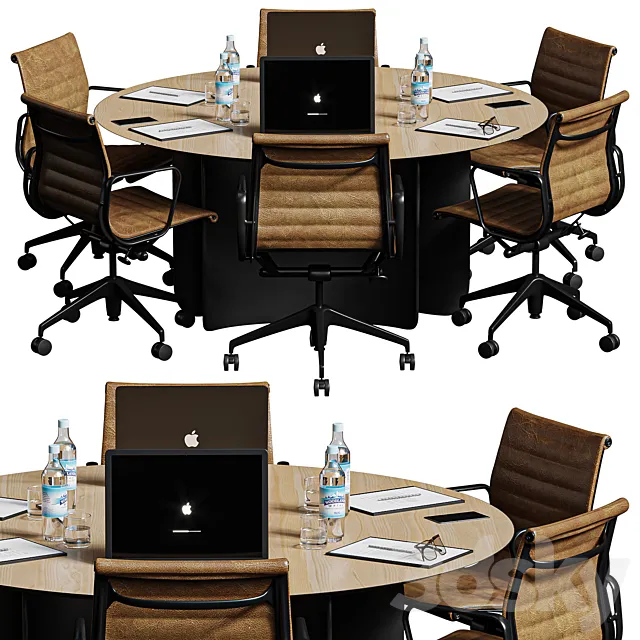 circle table 3D Model