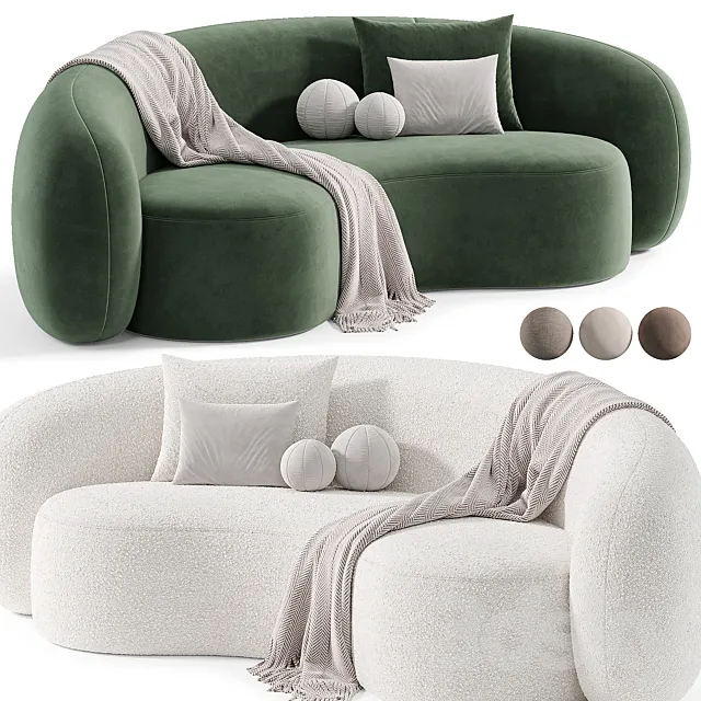 Circular Sofa by Karstudio 3D Model Circular Sofa by Karstudio 3D Model
