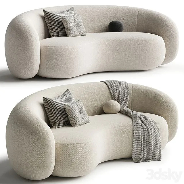CIRCULAR SOFA BY KARSTUDIO 3D Model CIRCULAR SOFA BY KARSTUDIO 3D Model