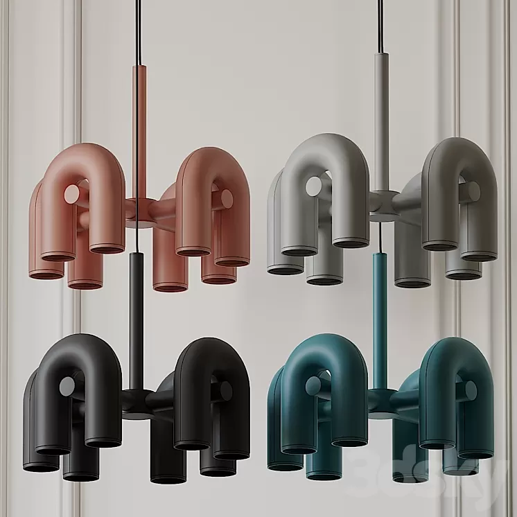 Cirkus Chandelier Small by Haute Living 3D Model