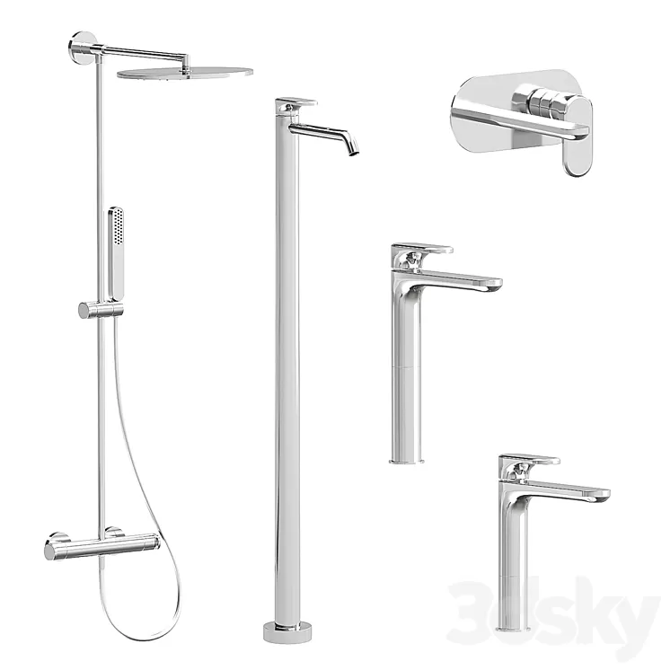 Cisal lineaviva set 3D Model