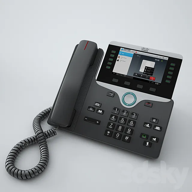 Cisco IP Phone 8841 3DModel