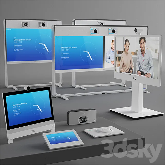 Cisco Videoconferencing System 3D Model