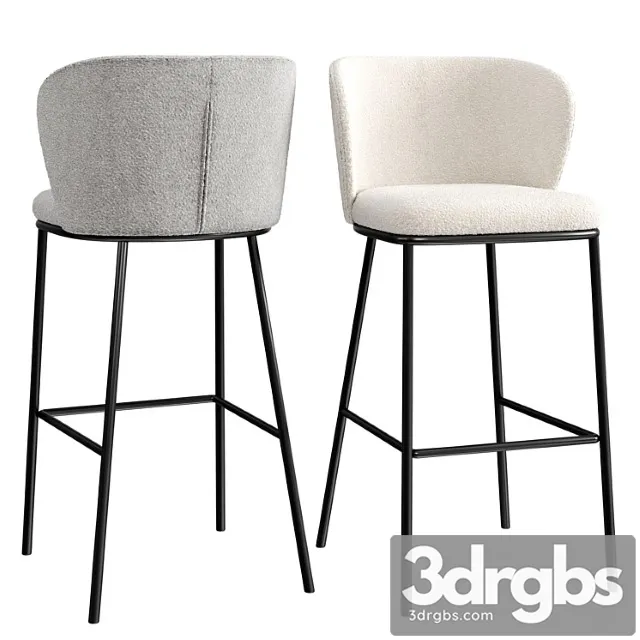 Ciselia bar stool 2 3D Model Download Ciselia bar stool 2 3D Model Download