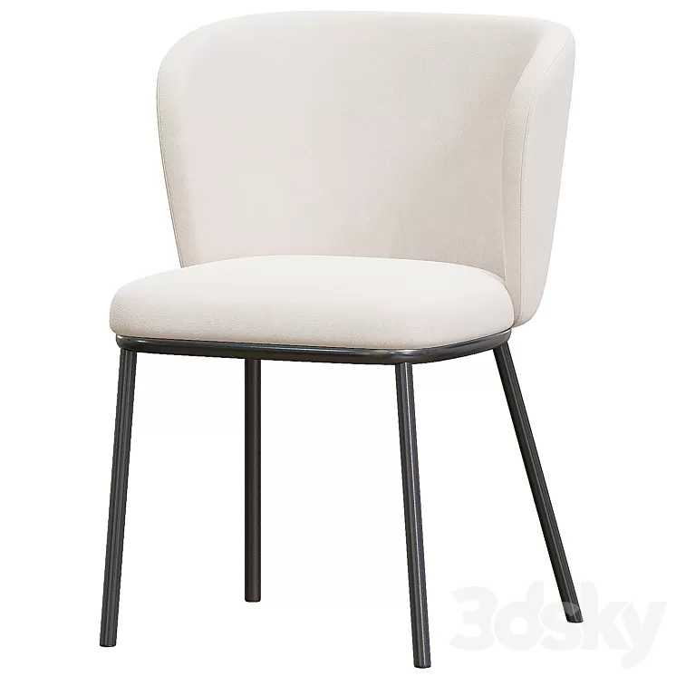 Ciselia chair 3D Model Free Download