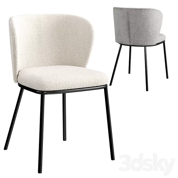 Ciselia chair 3D Model