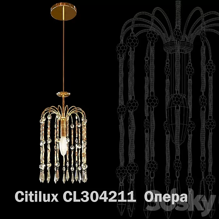 Citilux CL304211 Opera 3D Model