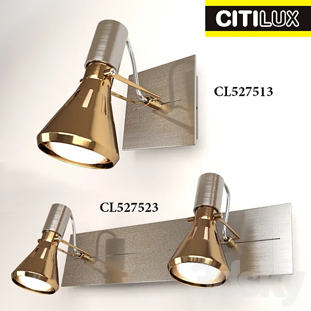 Citilux Mars and Mars CL527523 CL527513 3DModel Citilux Mars and Mars CL527523 CL527513 3DModel