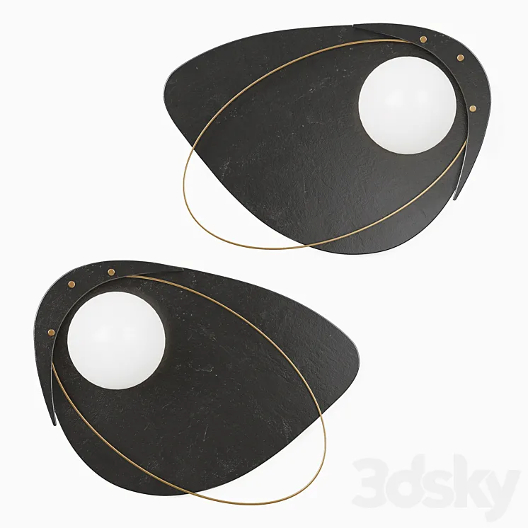 CLAM FLAT Wall light 3D Model Free Download CLAM FLAT Wall light 3D Model Free Download