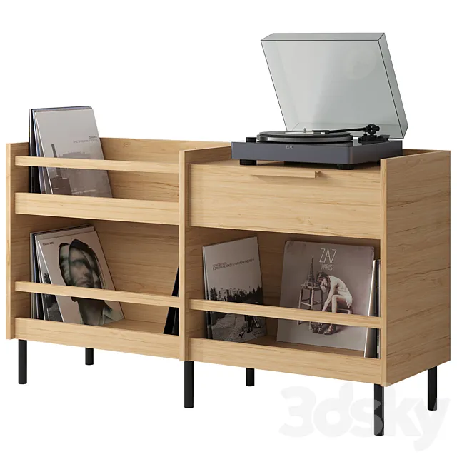 Clare Vinyl by Lulu Space 3D Model Clare Vinyl by Lulu Space 3D Model