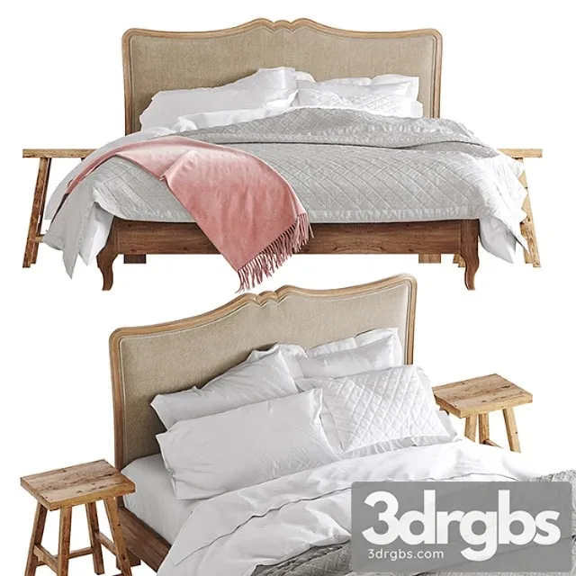 Claremont Bed 3D Model Download Claremont Bed 3D Model Download