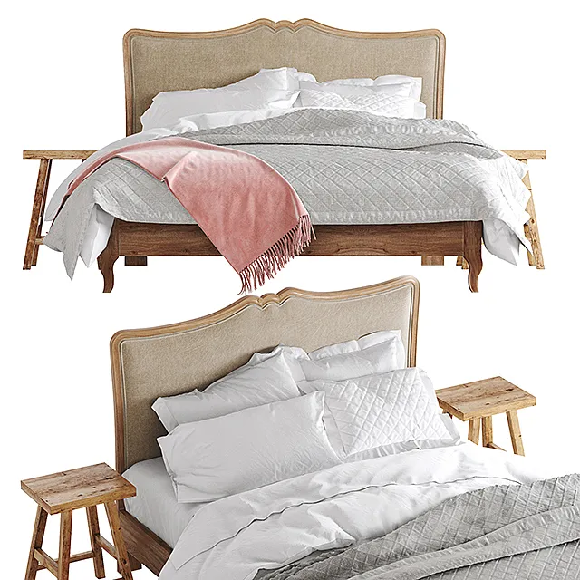 Claremont bed 3DModel Claremont bed 3DModel