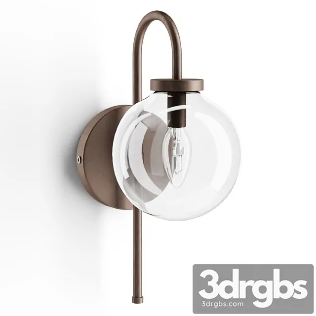 Claremont glass globe sconce Claremont glass globe sconce