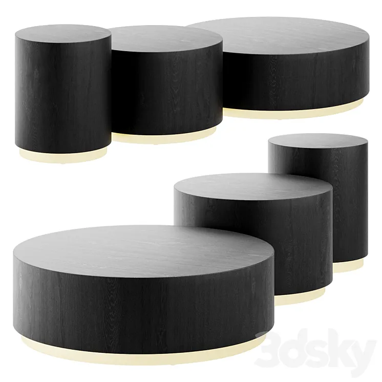 Clarice coffee table by Westtwing collection 3D Model Free Download Clarice coffee table by Westtwing collection 3D Model Free Download