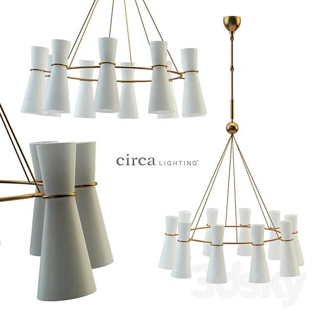 Clarkson Chandelier 3D Model