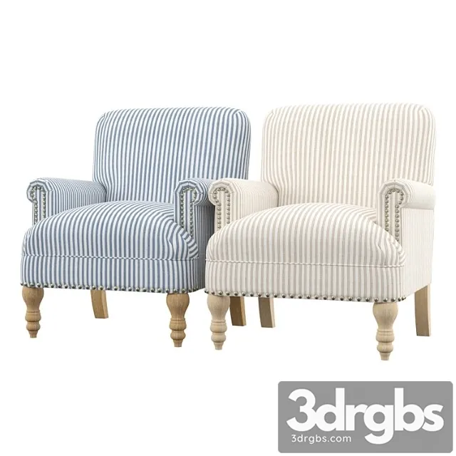 Classic Armchair 3D Model Download Classic Armchair 3D Model Download