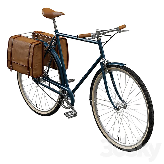Classic bicycle in two versions 3DModel