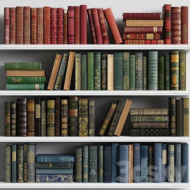 Classic Books 06 3D Model