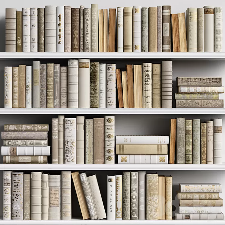 Classic Books 09 3D Model