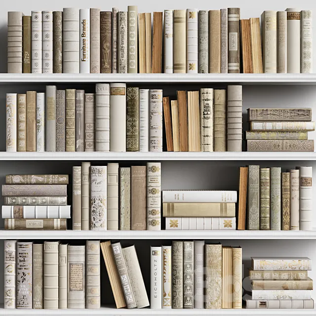 Classic Books 09 3DModel