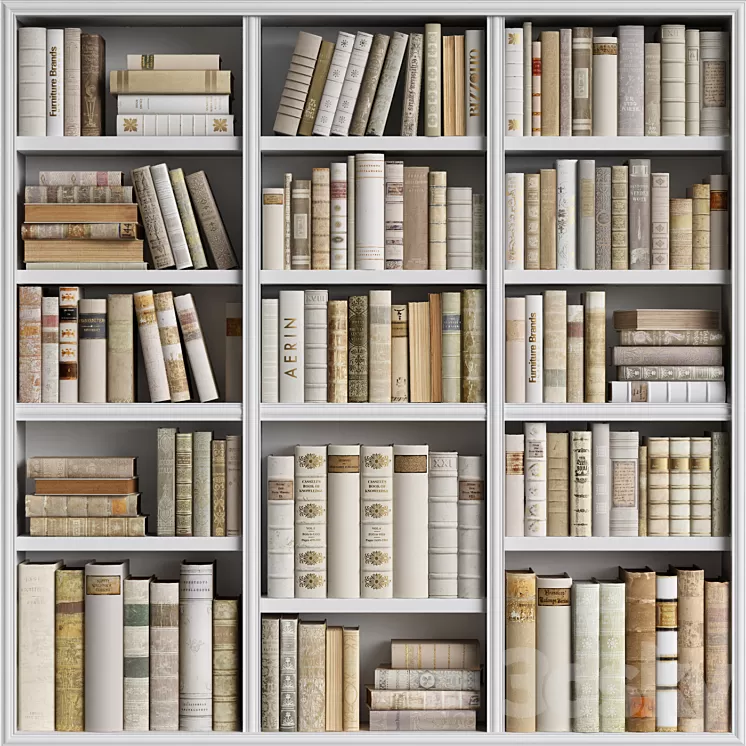 Classic Books 15 3D Model