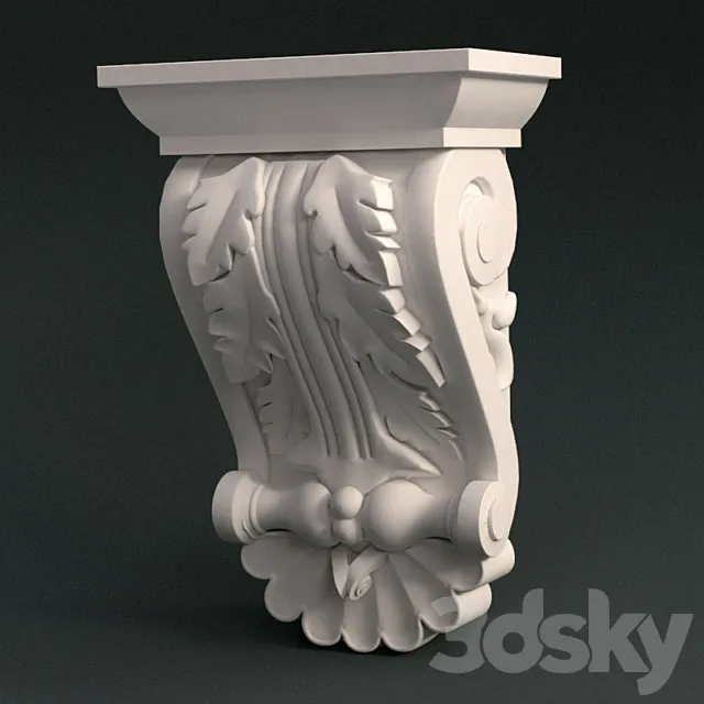 Classic bracket 3D Model