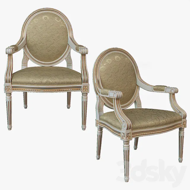 Classic chair 3DModel Classic chair 3DModel