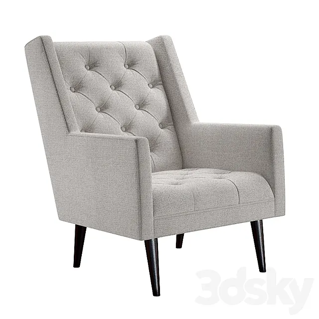 Classic chair Barlette chair 3DModel