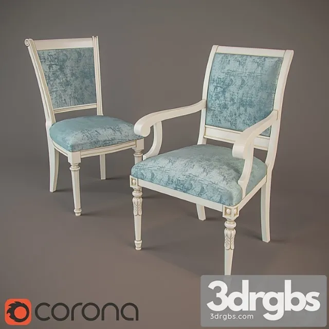 Classic Chairs 3D Model Download Classic Chairs 3D Model Download