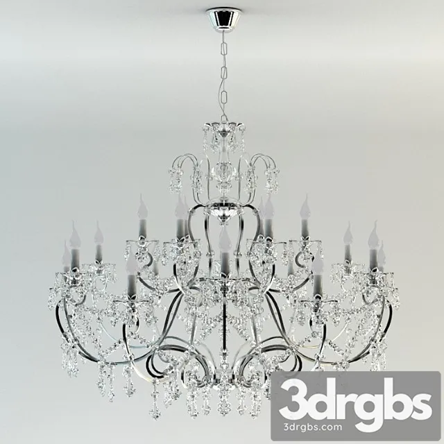 Classic Chandelier in Chrome 3D Model Download Classic Chandelier in Chrome 3D Model Download