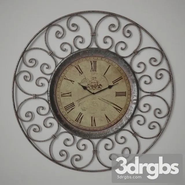Classic Clock 18 3D Model Download
