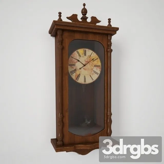 Classic Clock 19 3D Model Download
