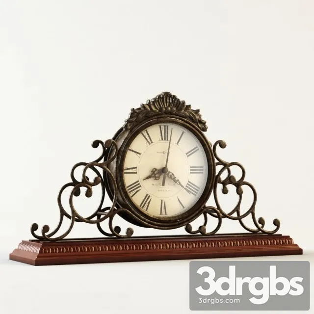 Classic Clock 20 3D Model Download