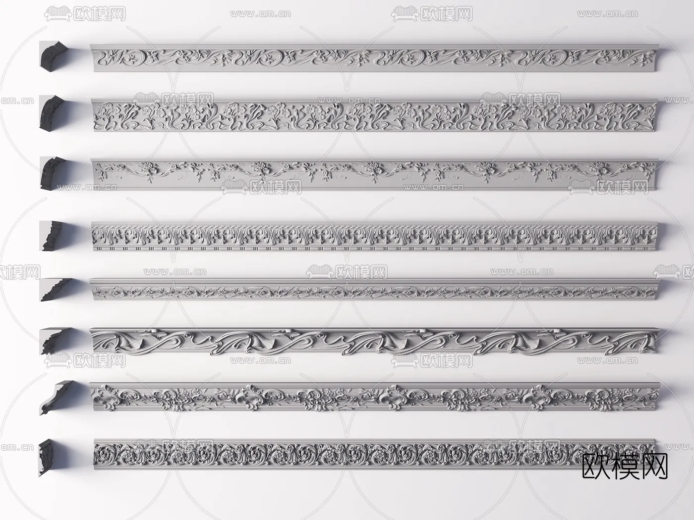 Classic Detail 3D Models – Plaster 3D – 008 Classic Detail 3D Models – Plaster 3D – 008