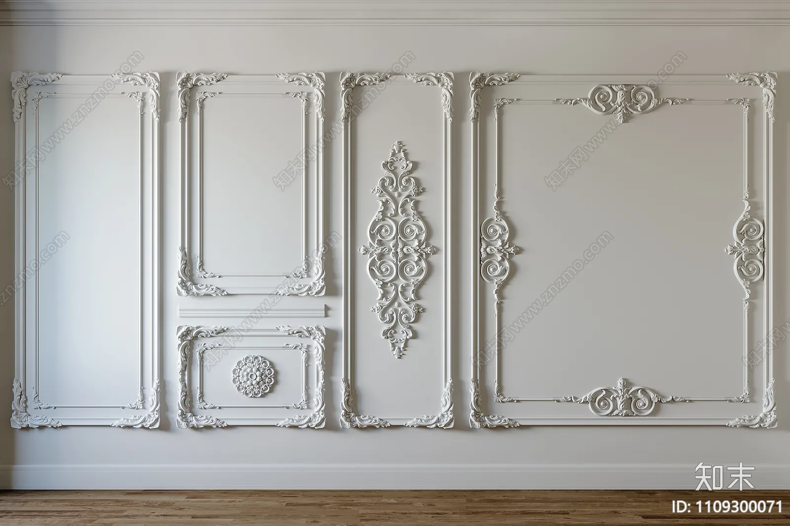 Classic Detail 3D Models – Plaster 3D – 013 Classic Detail 3D Models – Plaster 3D – 013
