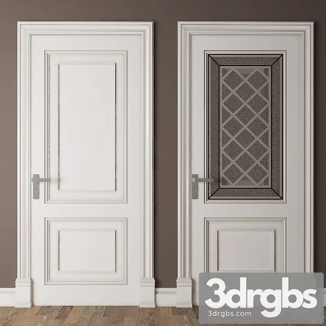 Classic Door 3 3D Model Download
