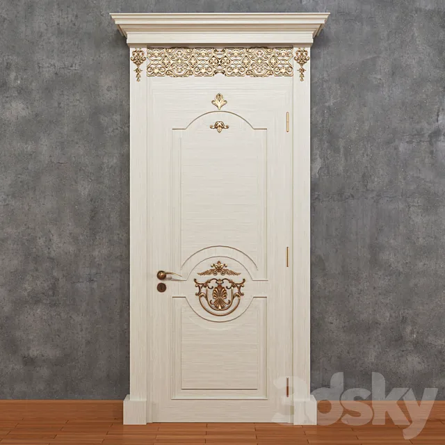 classic door 3D Model