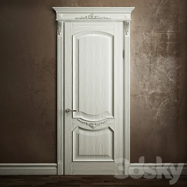 Classic door 3D Model