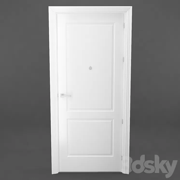classic door 3D Model