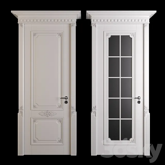 classic door 3DModel