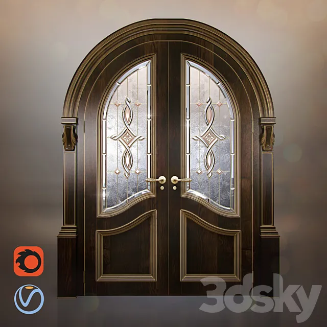 Classic Doors – Arch 3D Model