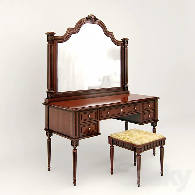 Classic dresser 3D Model