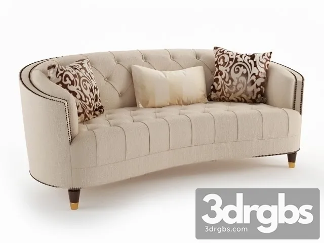 Classic Elegance Sofa 3D Model Download Classic Elegance Sofa 3D Model Download