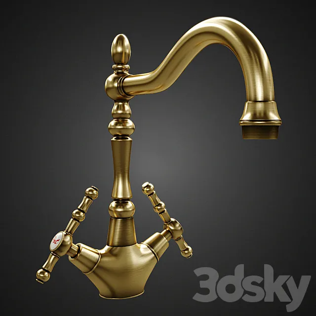 Classic  faucet 3D Model