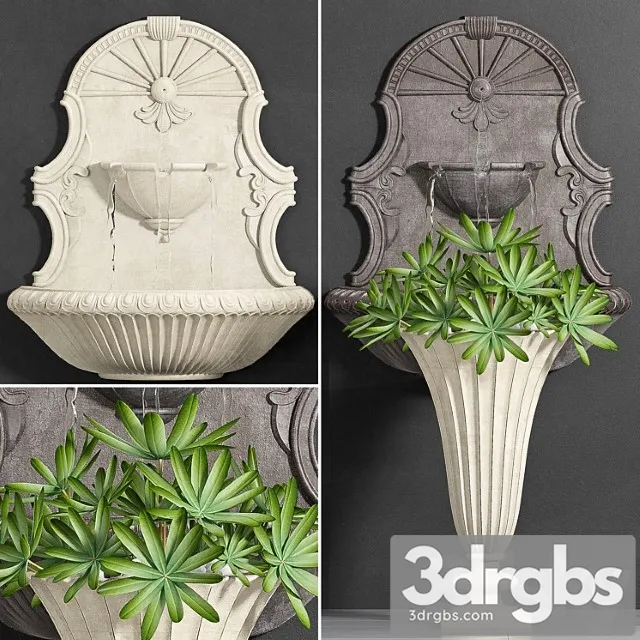 Classic Fountain 1 3D Model Download