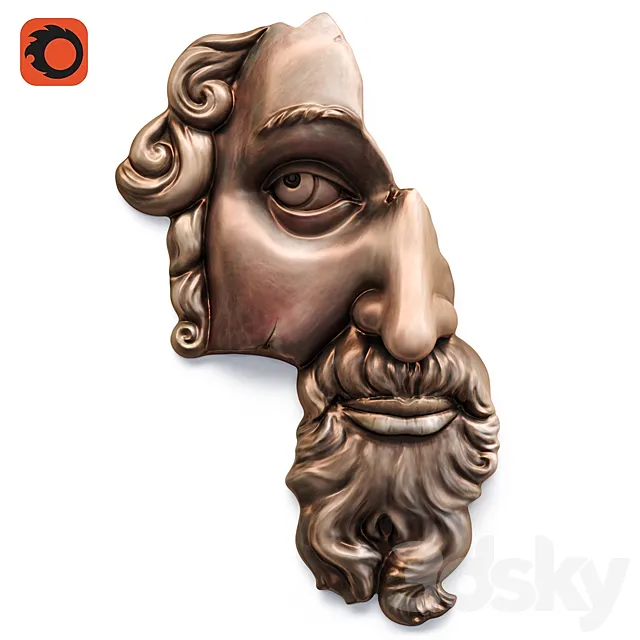Classic fragment 3D Model