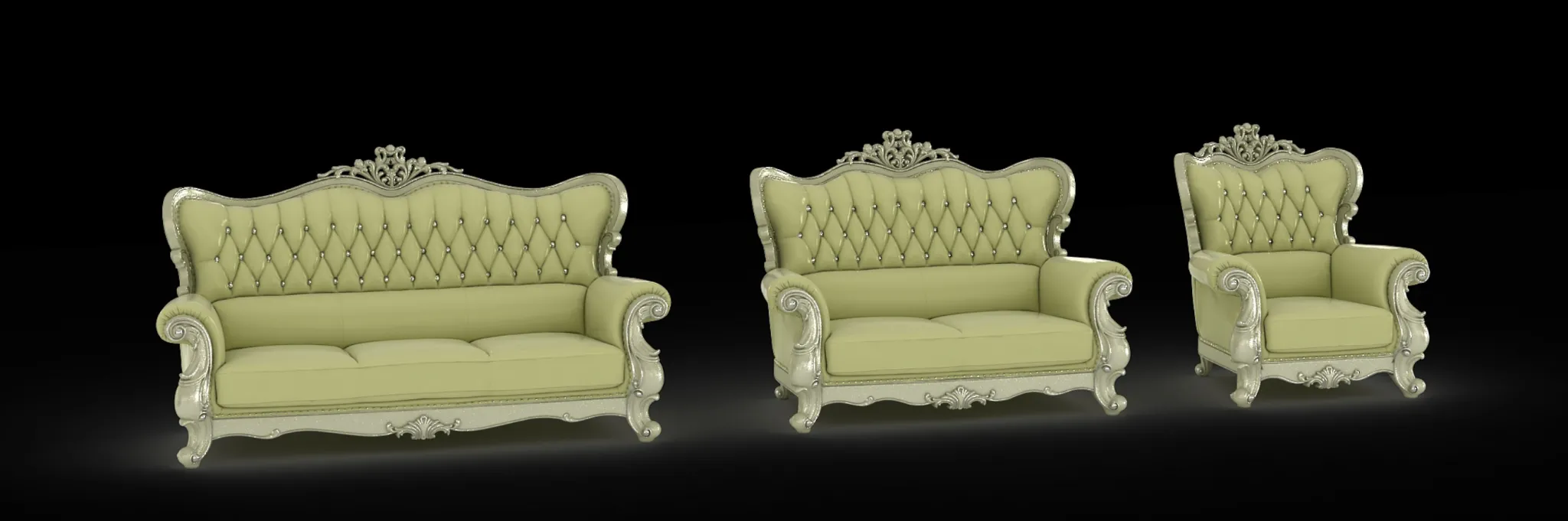 Classic Furniture – 3D Model – EA251 Classic Furniture – 3D Model – EA251
