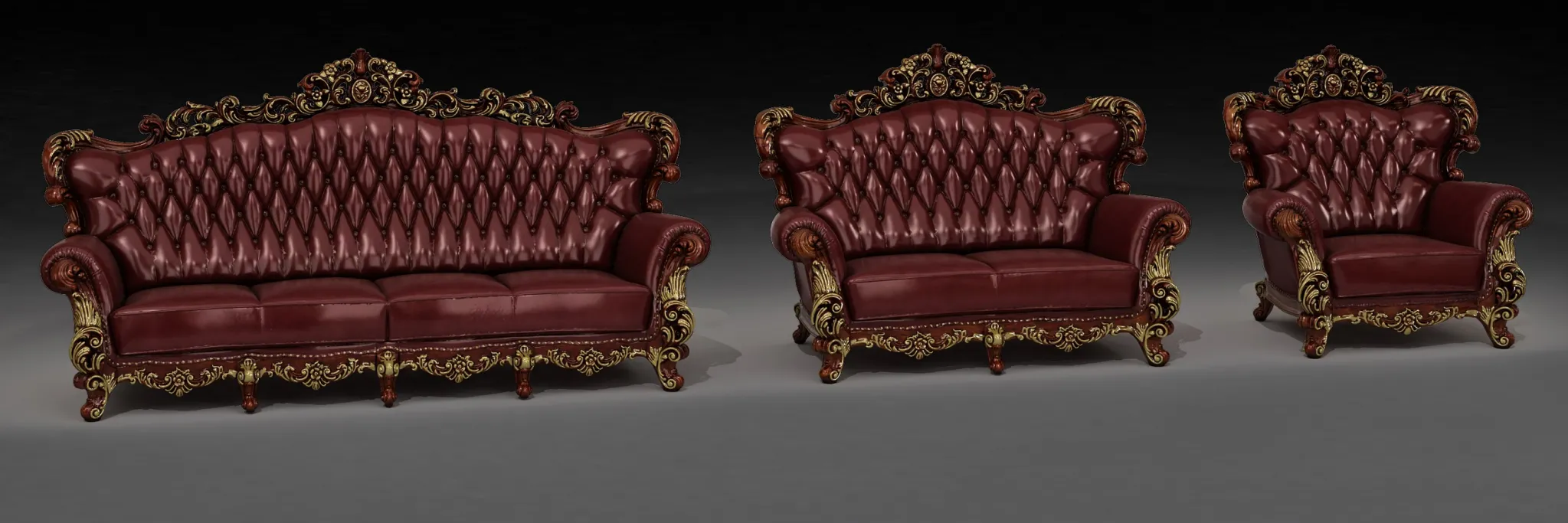 Classic Furniture – 3D Model – G178A Classic Furniture – 3D Model – G178A