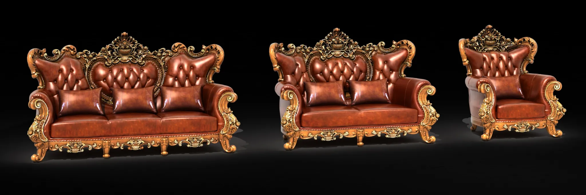 Classic Furniture – 3D Model – G300B Classic Furniture – 3D Model – G300B